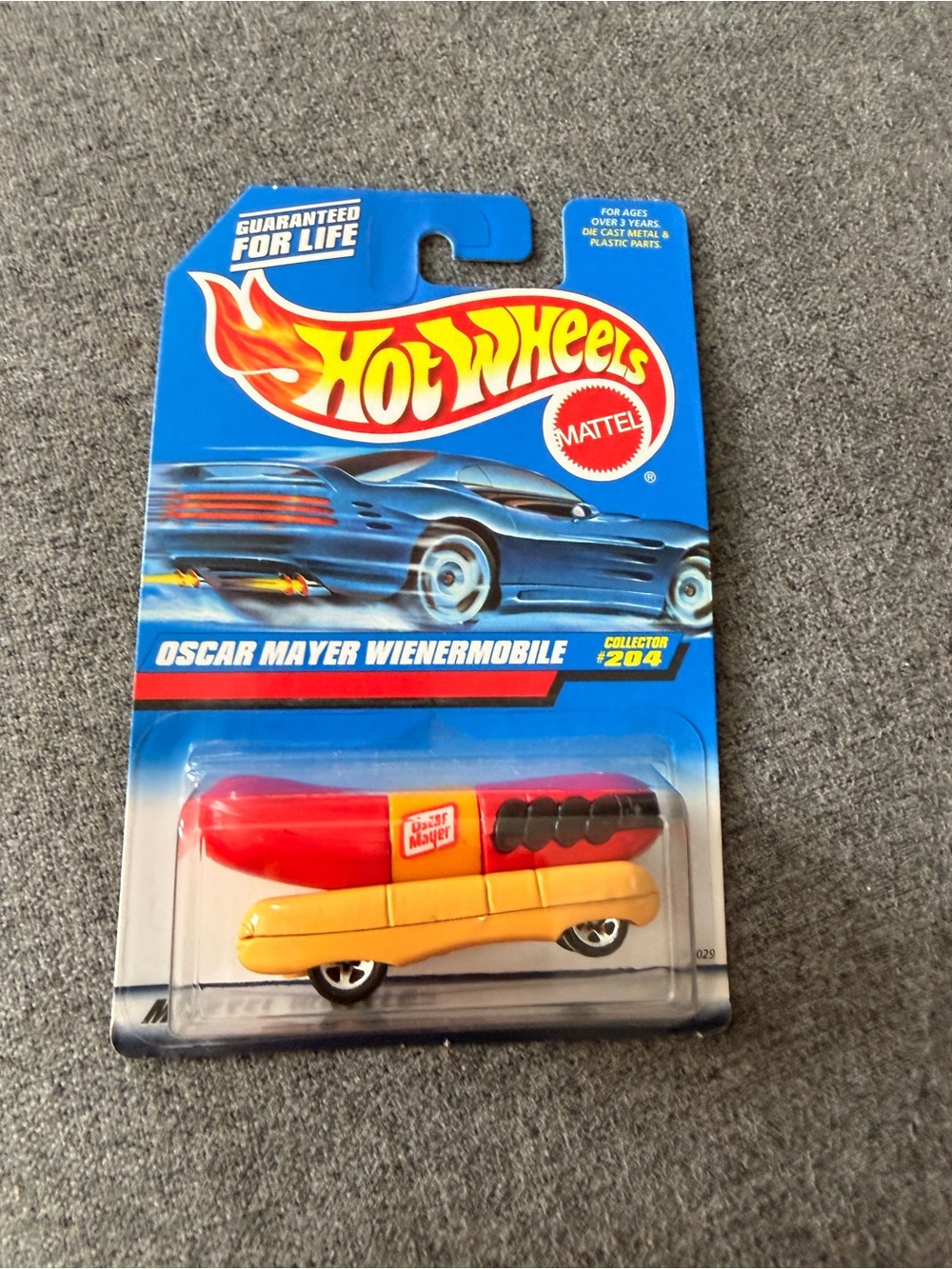 Hot Wheels Oscar Mayer Wienermobile Toy Car - Red & Yellow